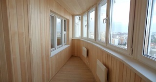 Отделка, остекление, утепление балконов в Домодедово от 210 руб. м/2.